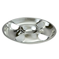 Elegance Stainless Steel 5 Section Dip & Serve Tray (15")